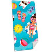 Okrycia kąpielowe dla dzieci - Ręcznik plażowy. 70x140cm bawełna Koci Domek Gabi. Gabby's Dollhouse. Kids Euroswan - miniaturka - grafika 1