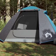 Namioty - vidaXL Namiot kempingowy, 2-os., niebieski, 224x248x118 cm, tafta 185T - miniaturka - grafika 1