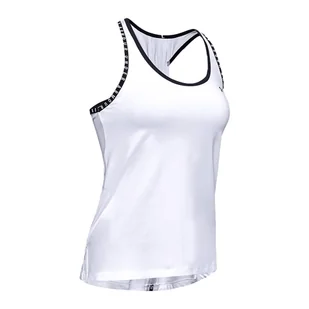 Koszulka fitness damska Under Armour Knockout Tank bez rękawów - Koszulki sportowe damskie - miniaturka - grafika 1