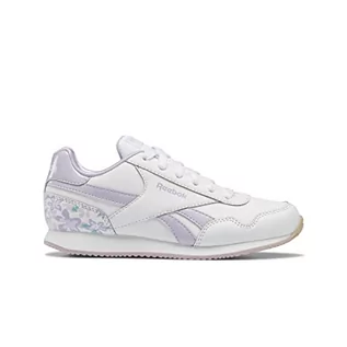 Buty dla dziewczynek - Reebok Royal Cl Jog 3.0 sneakersy dziewczęce, Footwear White Purple Oasis Pixel Pink, 27 EU - grafika 1