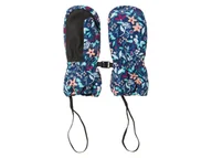 Rękawice narciarskie - lupilu® Rękawiczki dziecięce, ocieplane (Rozmiar 2 (2-4 lata), Wzorzysty/kwiaty) - miniaturka - grafika 1