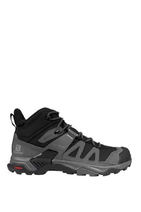 BUTY X ULTRA 4 MID GTX-BLACK-MAGNET-PEARL BLUE - Buty trekkingowe męskie - miniaturka - grafika 1