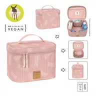 Torby i organizery dla mam - Lassig Casual Label Kuferek podróżny na akcesoria Soft Stripes rose - miniaturka - grafika 1