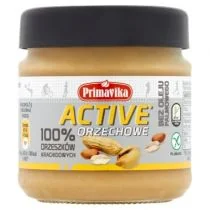 Primavika Krem Orzechowy 100% ACTIVE 185g PRIMASACTI185 - Zdrowa żywność - miniaturka - grafika 1