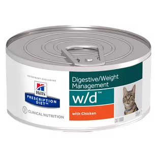 Hills Vet Hills Feline Vet Diet w/d Digestive Weight Management 156g - Mokra karma dla kotów - miniaturka - grafika 1