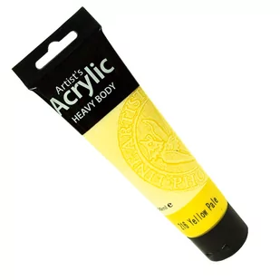 Farby akrylowe Premium, 216 Yellow Light, 100 ml - Farby i media malarskie - miniaturka - grafika 1