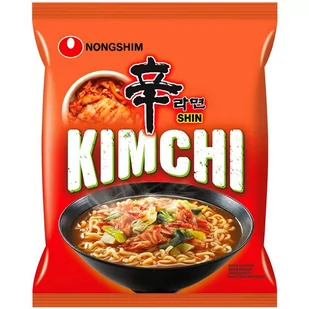 Nongshim Zupa Ramen Kimchi 120g - ostra 355-uniw - Kuchnie świata - miniaturka - grafika 1