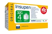 Glukometry i akcesoria dla diabetyków - Artsana PIC Insupen 32 G 4 mm igły do penów insulinowych Original x 100 szt |  OD 199 PLN! - miniaturka - grafika 1
