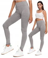 Legginsy - Legginsy Damskie Klasyczne Getry Gładkie Kryjące Wysoki Stan MORAJ S/M - miniaturka - grafika 1