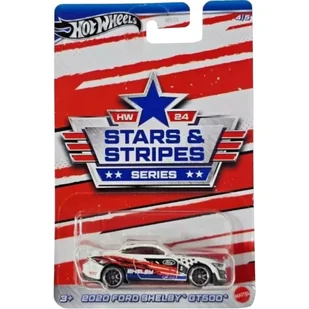 HOT WHEELS STARS AND STRIPES SERIES 2024 AUTKO 2020 FORD SHELBY GT500 4/5 - Samochody i pojazdy dla dzieci - miniaturka - grafika 1