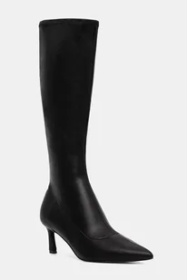 Steve Madden kozaki Leisured damskie kolor czarny na szpilce 11003500 - Kozaki damskie - miniaturka - grafika 1