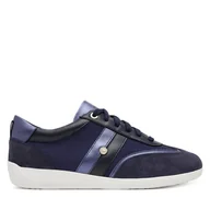 Sneakersy damskie - Sneakersy Geox D Myria B D5568B 01422 C4002 Granatowy - miniaturka - grafika 1