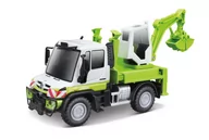 Samochody i pojazdy dla dzieci - Maisto, Model dźwig Mercedes unimog u430, Zielony - miniaturka - grafika 1