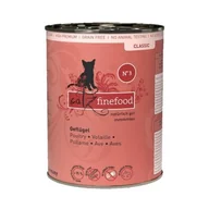 Mokra karma dla kotów - Catz finefood mokra karma dla kota Classic Adult Nr 3 Drób 6x400 g - miniaturka - grafika 1