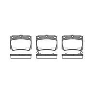 Klocki hamulcowe - RoadHouse Zestaw klocków hamulcowych, hamulce tarczowe 2750.02 - miniaturka - grafika 1