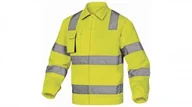 Odzież robocza - Panoply Delta-Plus ( M2VHV - ostrzegawcza bluza robocza MACH2 z bawełny i poliestru 2 kolory - S-3XL. - miniaturka - grafika 1