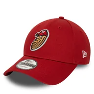 Czapki męskie - Czapka z daszkiem New Era Minor League 940 Nuts 60435082 Czerwony - miniaturka - grafika 1