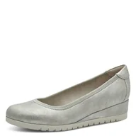 Baleriny - s.Oliver Baleriny damskie 5-22300-42 czółenka, beżowe, 39 EU, beżowy, 39 eu - miniaturka - grafika 1