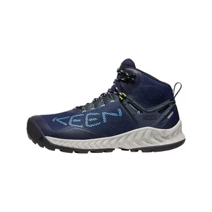 Buty trekkingowe męskie KEEN NXIS EVO MID WP - Buty trekkingowe męskie - miniaturka - grafika 2