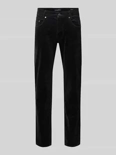 Spodnie materiałowe o kroju modern fit z 5 kieszeniami - Spodnie męskie Spodnie materiałowe o kroju modern fit z 5 kieszeniami - Spodnie męskie - miniaturka - grafika 1