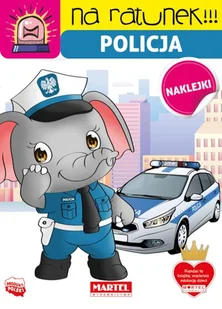 na ratunek. policja z naklejkami - Baśnie, bajki, legendy - miniaturka - grafika 1