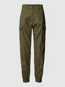 Spodnie damskie - Spodnie cargo z kieszeniami cargo model ‘Combat’ - miniaturka - grafika 1