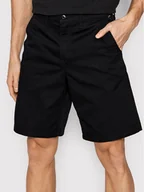 Spodenki męskie - Vans Szorty materiałowe Authentic VN0A5FJX Czarny Relaxed Fit - miniaturka - grafika 1