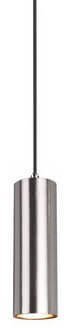 Lampa wisząca Trio Zwis lampa salonowa VANTOS DL107312400 tubka rurka srebrna