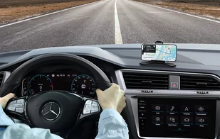 Magnetyczny uchyt Lisen, na deskę rozdzielczą (czarny) - Uchwyty samochodowe do telefonów - miniaturka - grafika 4