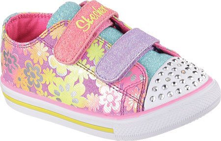 Skechers (SKEES dziewczęce buty funkcyjne, chit Chat - Glint & Gleam, wielokolorowe (prmt), 28
