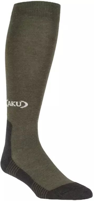 Aku U'S TREKKING HIGH SOCKS, green/ dark grey, M