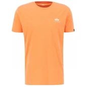 Odzież taktyczna i umundurowanie - Alpha Industries Small Logo Basic 188505 710 - Tangerine  S - miniaturka - grafika 1