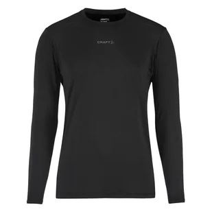 Męska Koszulka z długim rękawem CRAFT ADV ESSENCE LS TEE 2 M 1914793-999000 – Czarny - Koszulki męskie - miniaturka - grafika 1