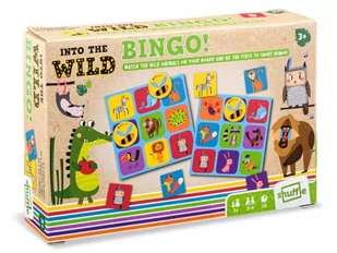 Cartamundi Shuffle Into the Wilds Bingo 452985 - Gry planszowe - miniaturka - grafika 1