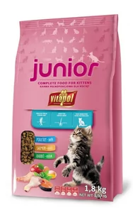 Vitapol Junior 1,8 kg - Sucha karma dla kotów - miniaturka - grafika 1