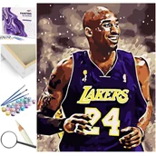 Malowanie po numerach - Kobe Bryant Koszykówka - miniaturka - grafika 1