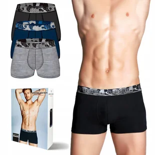 PIERRE CARDIN CAMOUFLAGE bokserki męskie 3-PAK XL - Majtki męskie - miniaturka - grafika 1