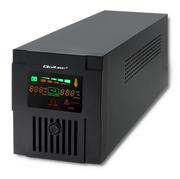 Zasilacze awaryjne UPS - Qoltec Zasilacz awaryjny UPS MONOLITH | 1200VA | 720W | LCD | USB (53954) - miniaturka - grafika 1