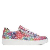 Sneakersy damskie - Sneakersy Remonte D2E02-90 Czerwony - miniaturka - grafika 1