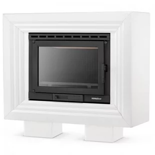 HIGHER Piec kaflowy marmur MIO BIANCO żeliwny wkład 13kW EcoDesign 2022 - Piece wolnostojące - miniaturka - grafika 1