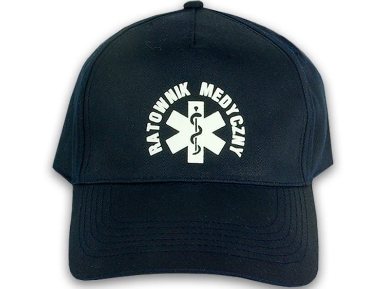 Czapka classic RATOWNIK MEDYCZNY - granatowa
