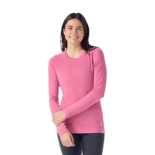 Longsleeve termoaktywny damski Smartwool Merino 250 Baselayer Crew Boxed - Pozostała odzież narciarska - miniaturka - grafika 1