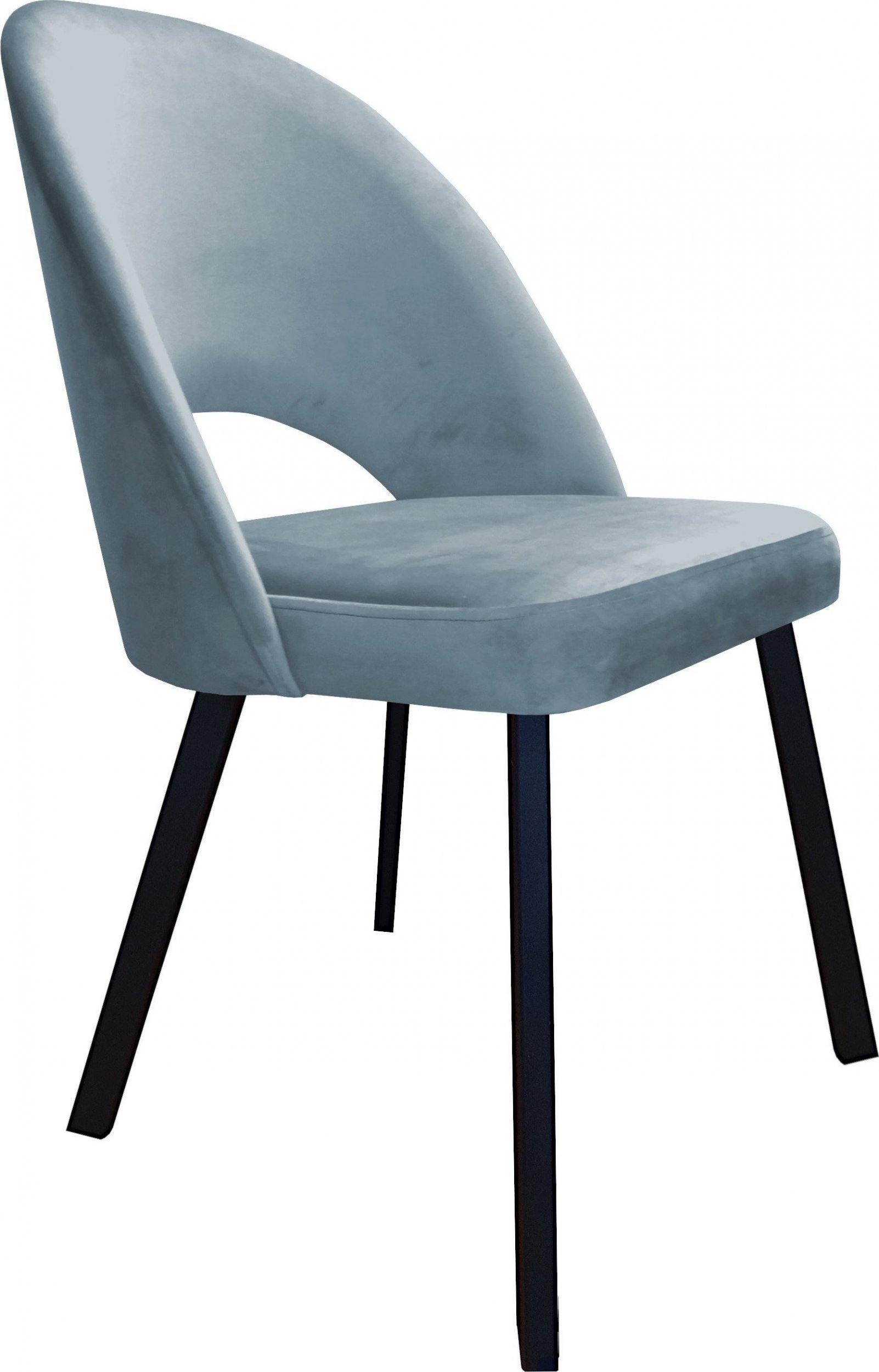 Atos Krzesło Polo noga Profil czarna BL06