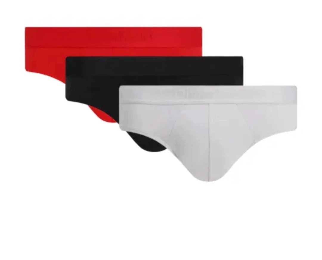 Calvin Klein Underwear Majtki Slipy męskie wielokolorowy 3-PACK Rozmiar XS