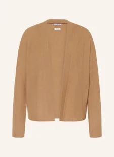 Tommy Hilfiger Dzianinowe Wdzianko braun - Swetry damskie - miniaturka - grafika 1