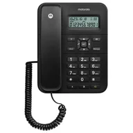 Telefony stacjonarne - Telefon MOTOROLA CT202 Czarny - miniaturka - grafika 1