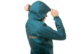 RONHILL Wodoodporna kurtka biegowa damska TECH GORE-TEX MERCURIAL JACKET lagoon/copper - Kurtki i kamizelki sportowe damskie - miniaturka - grafika 7