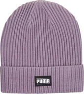 Czapki damskie - Czapka Puma Ribbed Classic Cuff Beanie jasny fiolet 024038 19 Senior - miniaturka - grafika 1
