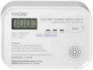 Czujniki czadu, dymu, gazu - DC-3-TEST Autonomiczny czujnik Tlenku Węgla Virone - miniaturka - grafika 1