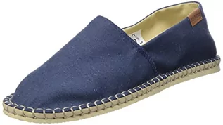 Espadryle damskie - Havaianas Męskie sandały Origine IV granatowe espadryle na koturnie, granatowy - grafika 1